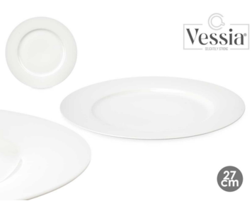 PRATO RASO BRANCO 27cm 12717