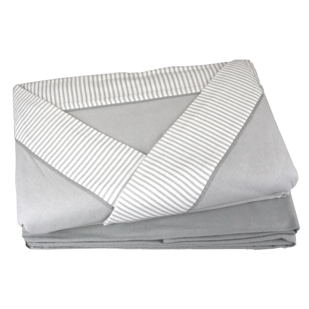 JOGO CAMA 240x290 FLAN CINZA FL 577