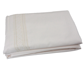 JOGO CAMA 260X280 C 9 BEGE LANA