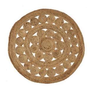 CARPETE JUTA NAT 120x120 801175