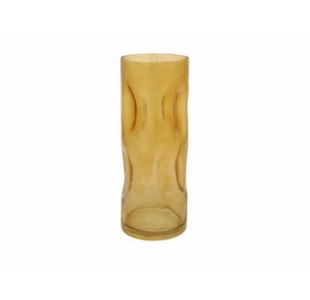 JARRA VIDRO AMBAR 12x30 03 0004541