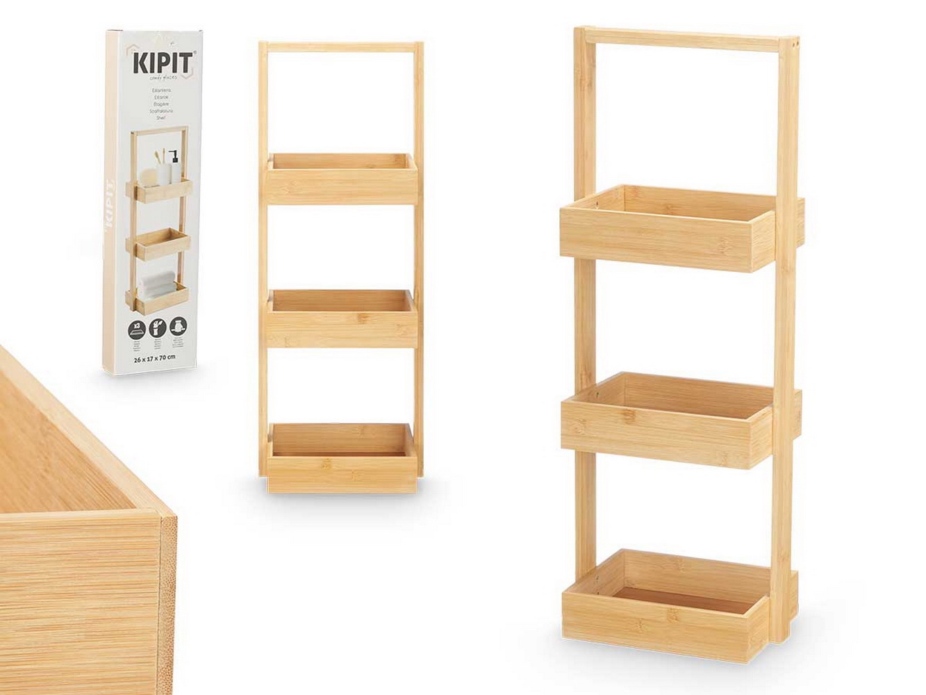 ESTANTE TRIPLA 17x26x70 99865