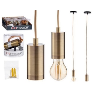 SUSPENCAO TETO DOURADO 61697