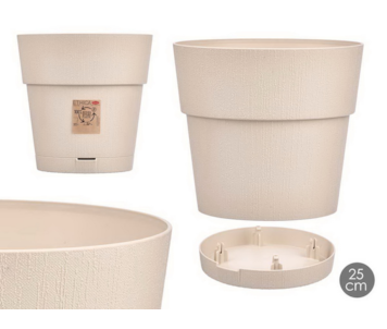 VASO PLASTICO PER 25cm 59462