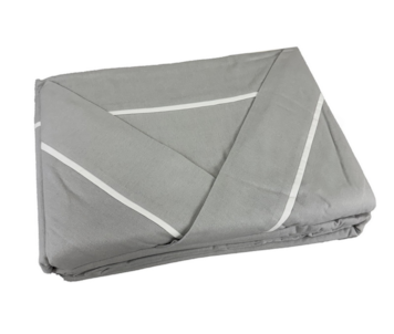 JOGO CAMA 240x290 FLAN C1 CINZA FL245