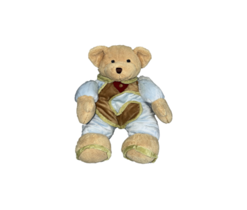 URSO PELUCHE AZ C/CORACAO 2768A-1/11