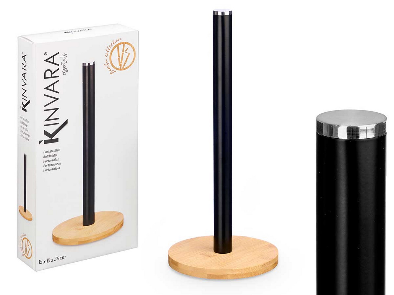 SUPORTE ROLOS BAMB/MET 15X34 10877