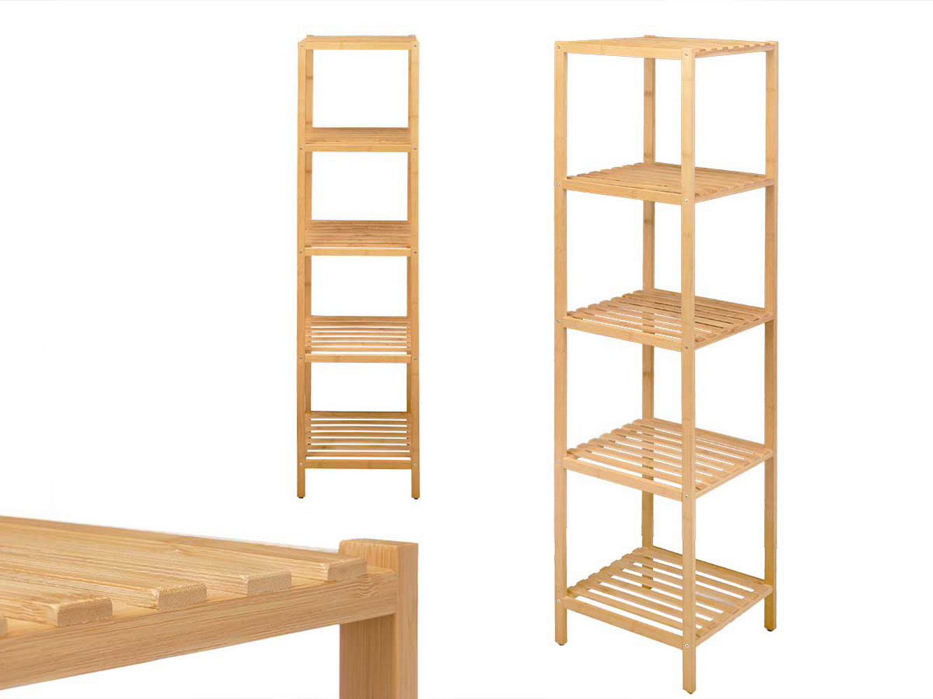 ESTANTE BAMB 5 PRAT 32x33x141 93612