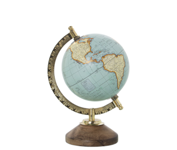 GLOBO TERRESTRE MET/MAD AZ 12,5x22 74232