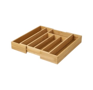 PORTA TALHERES BAMBU 34x26 803375