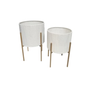 CJ 2 FLOREIRAS BR/DOU MET D31x50+D36x57 20AA0309