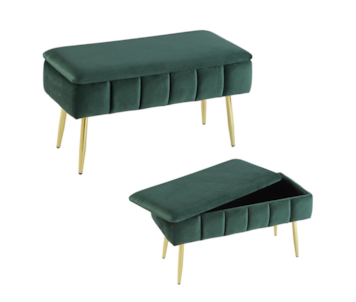 BANQUETA SOGNO VRD 79,5x42x37,5 22050054