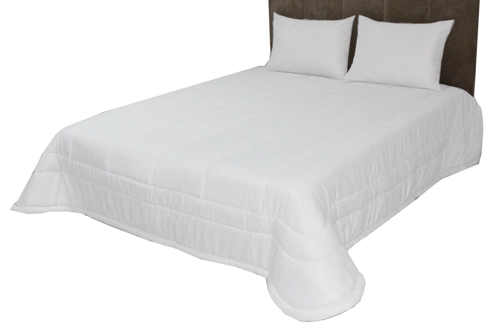 COLCHA C/FR 250X260 PRAGA 04 BRANCO