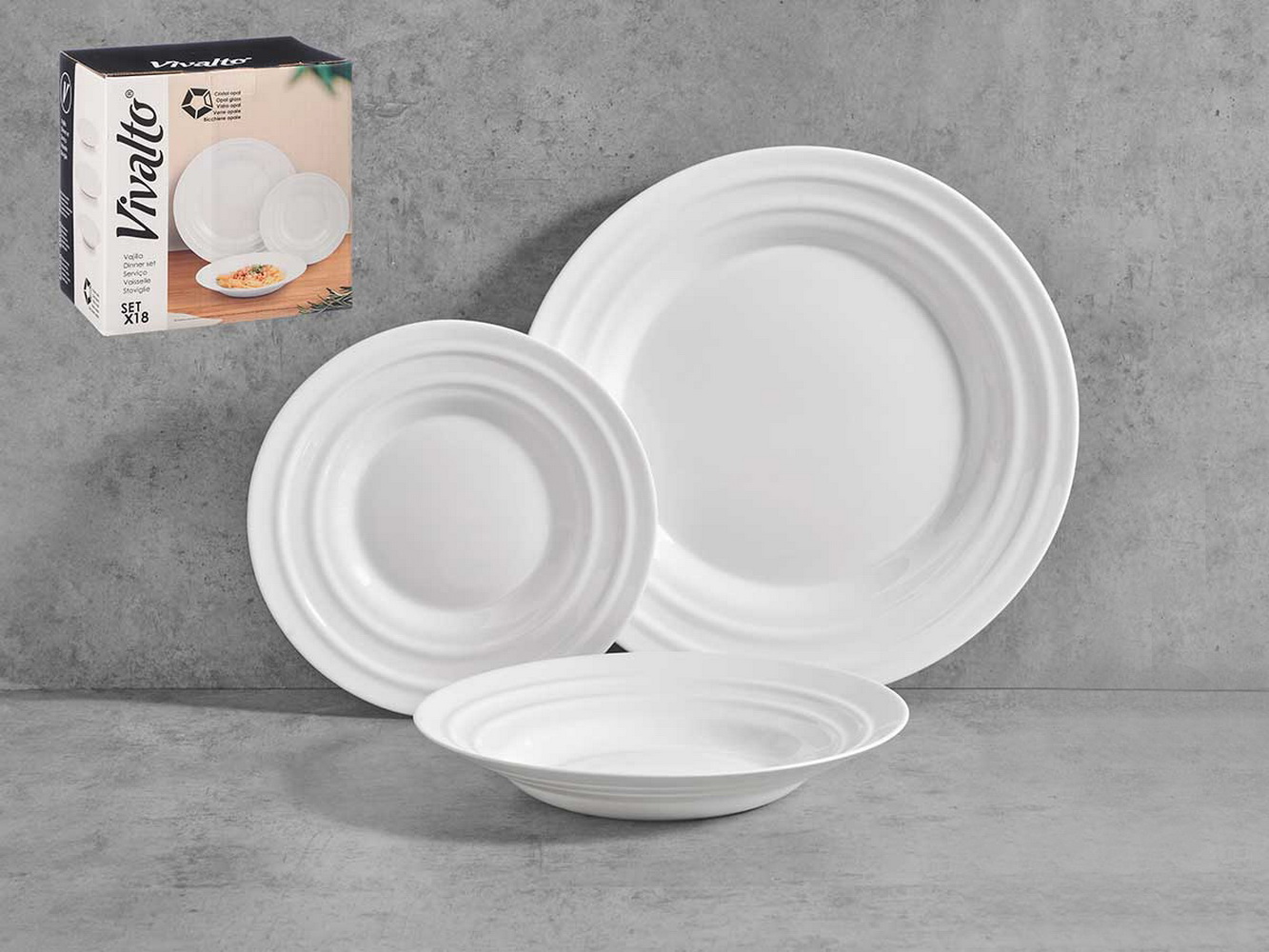 SERVICO JANTAR OND BR 18PCS 10292