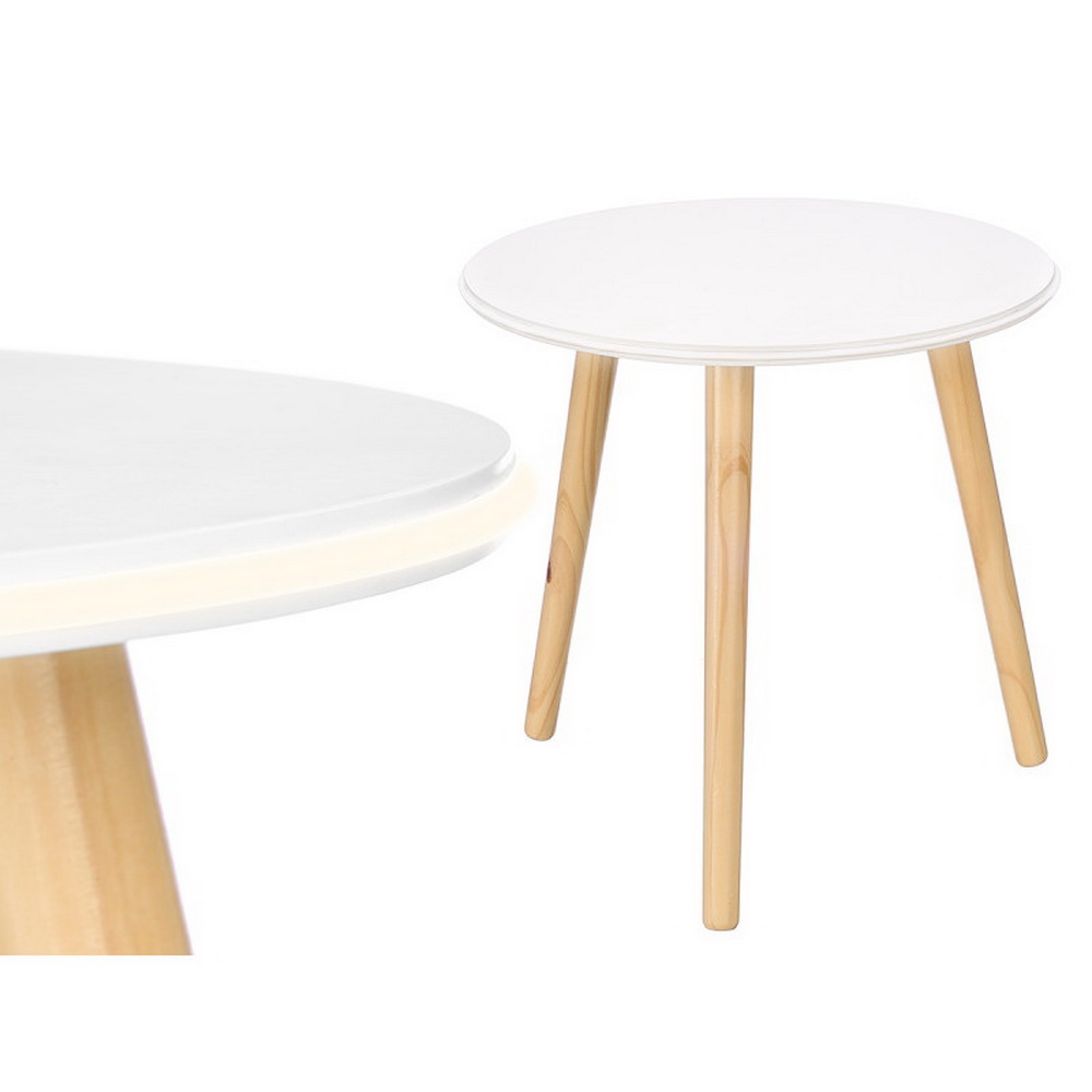 MESA APOIO BRAN C/LED 40x40 13135