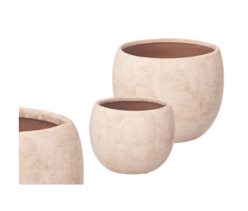 CJ 2 VASOS CER BG 26x25,5x23 11439