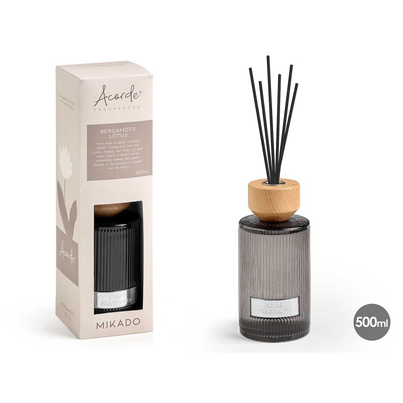 DIFUSOR MIKADO 500ML BERGAMONTS LOTUS 11999