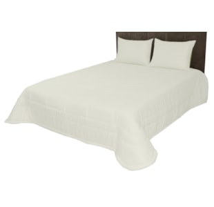 COLCHA C/FR 260X260 PRAGA 31 PEROLA