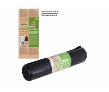 EMB 10 SACOS LIXO 100L BIO 80x105 09A 012109