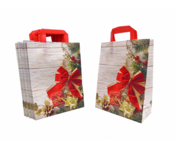 SACO PAPEL MERRY CHRISTMAS 27/12x37 09A 008024