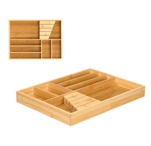 PORTA TALHERES BAMBU 30x40cm 13095