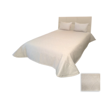 EDREDON C/ALM 250x260 CREM SUNSET