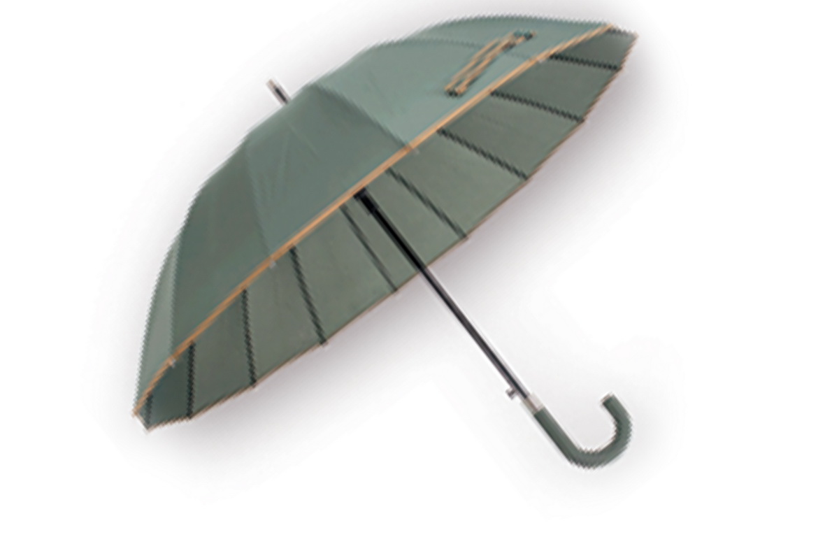 GUARDA CHUVA VERDE/CAQUI CVT086VKI