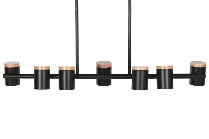 CANDEEIRO TETO PRETO 104x164 LA-222809