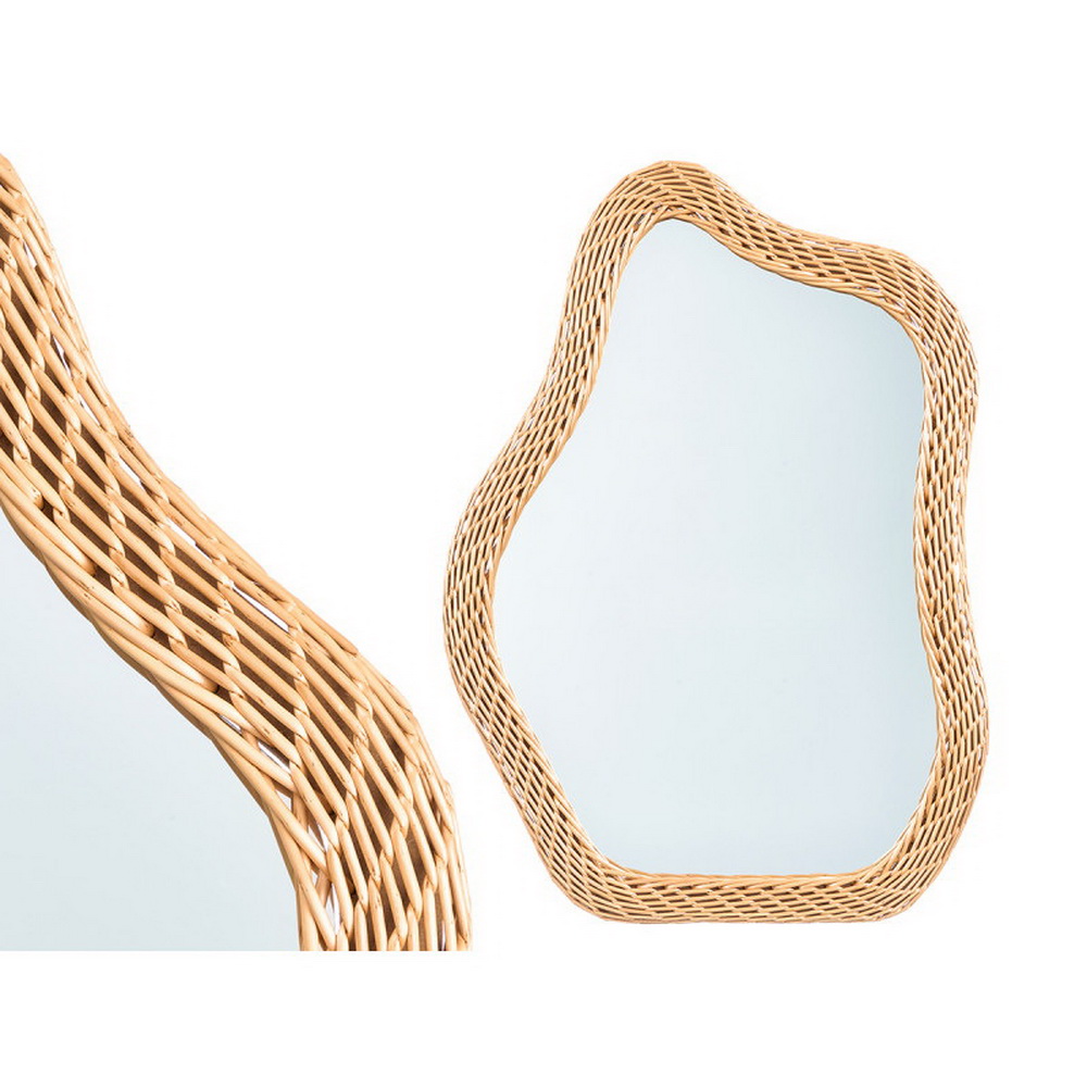 ESPELHO ABST RATTAN 51x70 13169
