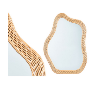 ESPELHO ABST RATTAN 51x70 13169