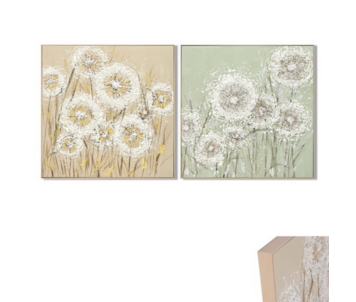 QUADRO FLORES 2S 102x102 CU-226552