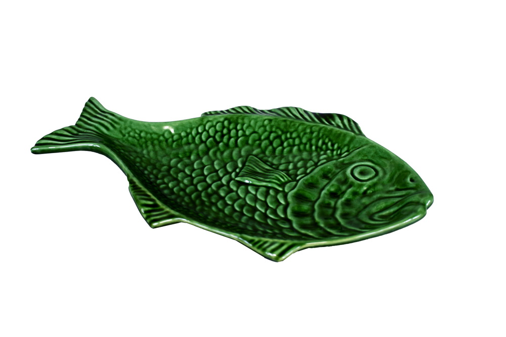 TRAVESSA PEIXE GR VERD CALDAS 40x24 234