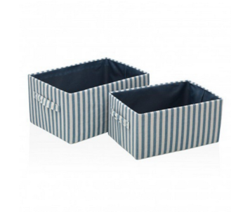 CJ 2 CAIXAS RIS AZ/BR 33x16x22/29x14x19 22950011