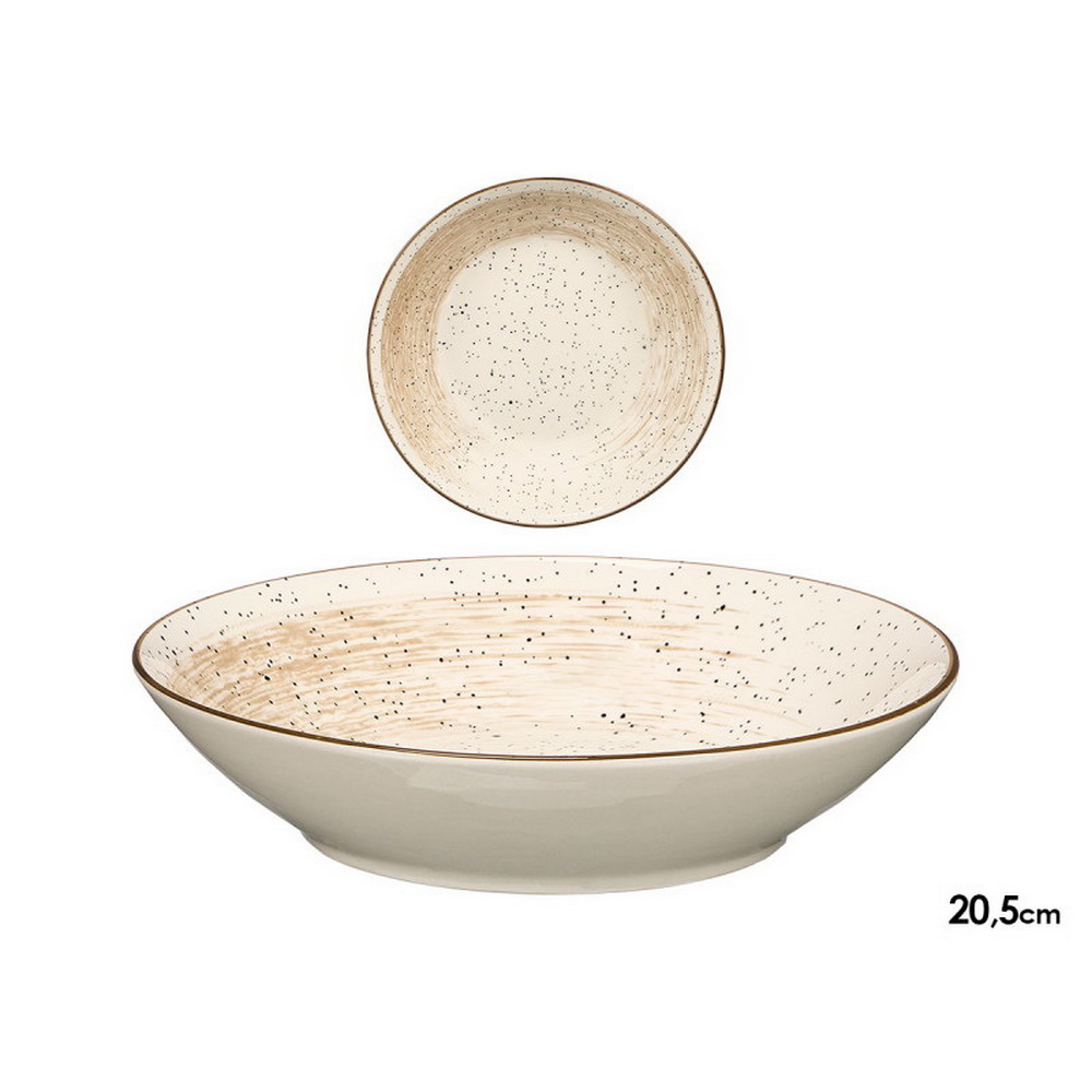 PRATO FUNDO CASTANHO 20,5cm 13995