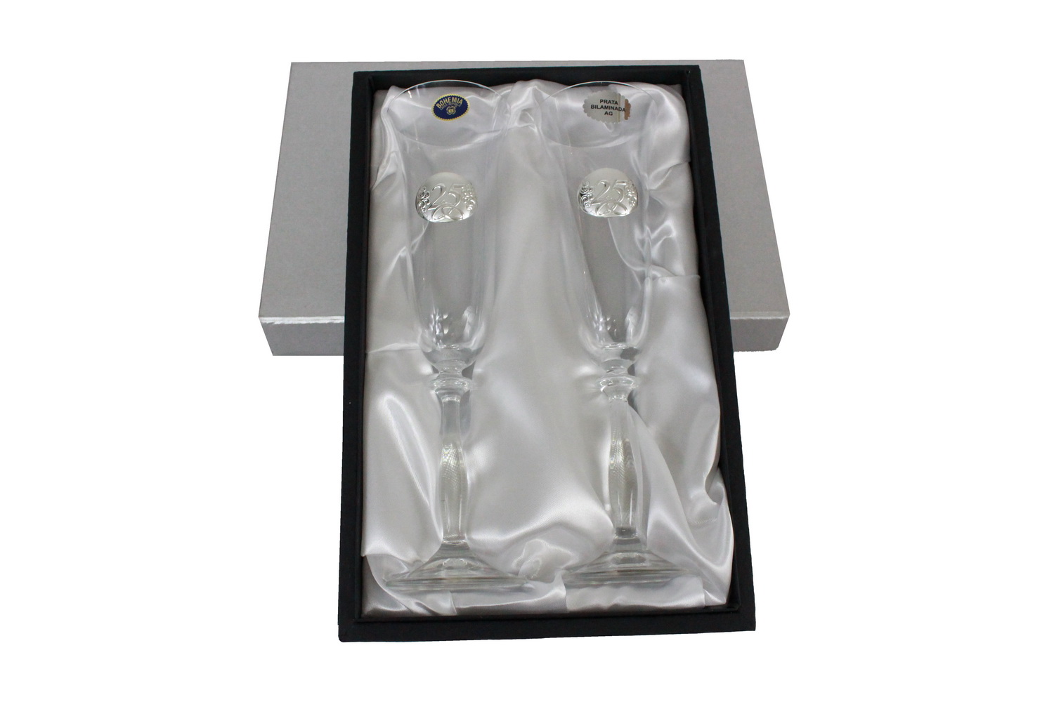 ESTOJO C/2 FLUTES 25 ANOS 40600190EP-734