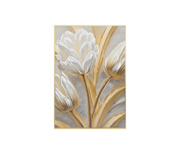 QUADRO C/MOLD FLOR 62x82 12B A25107-2G