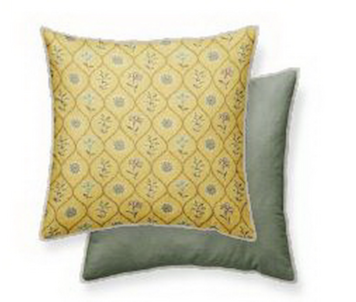 ALMOFADA BOSFORO MEDALLON N LINO 30x50 C109 AMA