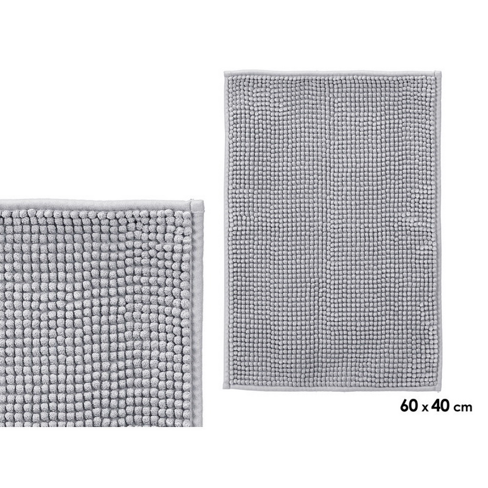 TAPETE BANHO CINZA 40x60 13953
