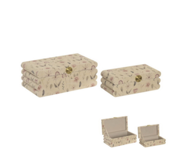 CJ 2 CAIXAS FLORES 29x15,7x11 JO-226883