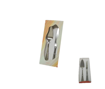 CJ 2 PC BOLO FACA ESP 25cm VOLGA
