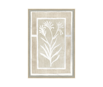 QUADRO FLORES C/MOLD NAT 60x90 20328