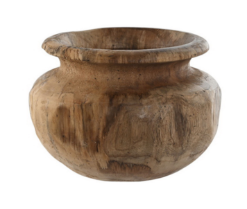 JARRA TECA NATURAL 30X30X20 JR-210570