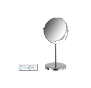 ESPELHO DUPLO 5 AUM CROM 122909