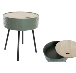 MESA AUXILIAR 38,5X45,5 VERDE LD-181389