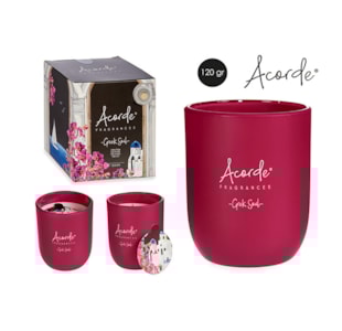 VELA VASO PERF ORQUIDEA 81678